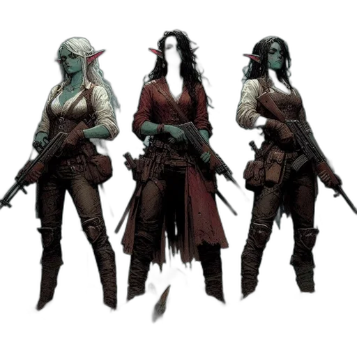 staff, concept art, fantasy art, comic book art transparent PNG cut-out