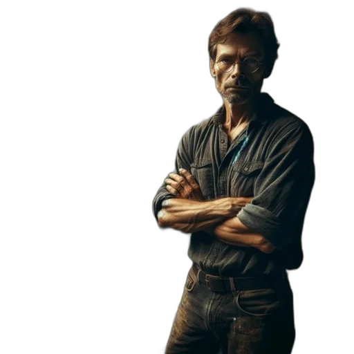 concept art, photorealistic, 3d render, comic book art transparent PNG cut-out