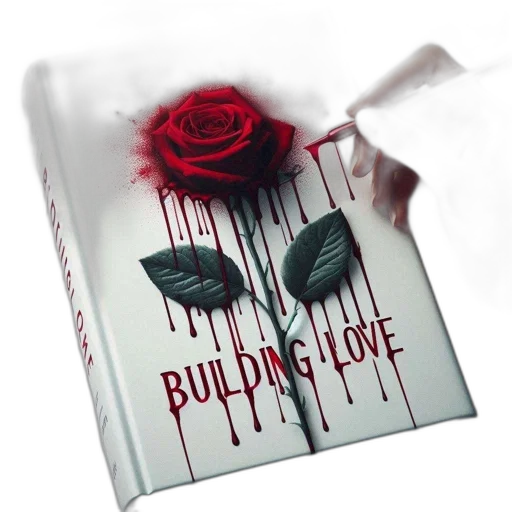 3d render, book, title, cover transparent PNG cut-out