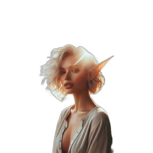 dress, face, crown, staff transparent PNG cut-out