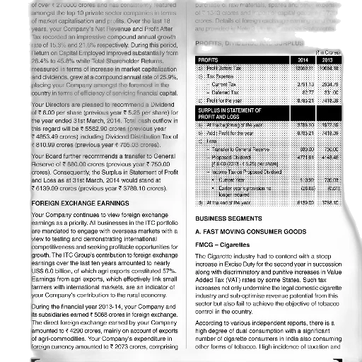 page, financial, report, discussing transparent PNG cut-out