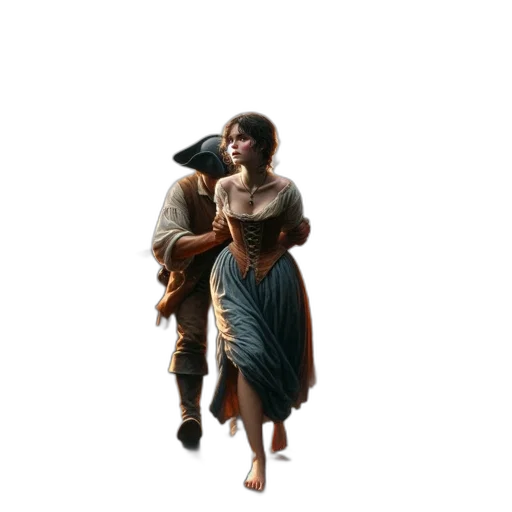 dress, staff, sword, weapon transparent PNG cut-out
