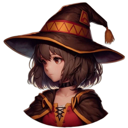 hat, staff, mask, face transparent PNG cut-out