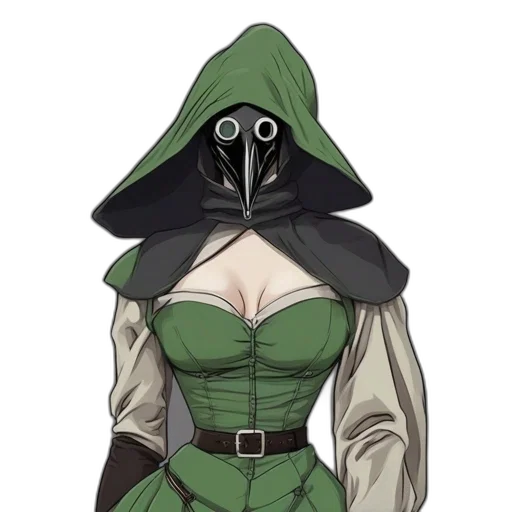 mask, dress, jacket, face transparent PNG cut-out