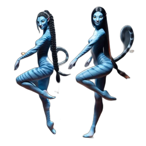 hair, creature, mask, concept art transparent PNG cut-out