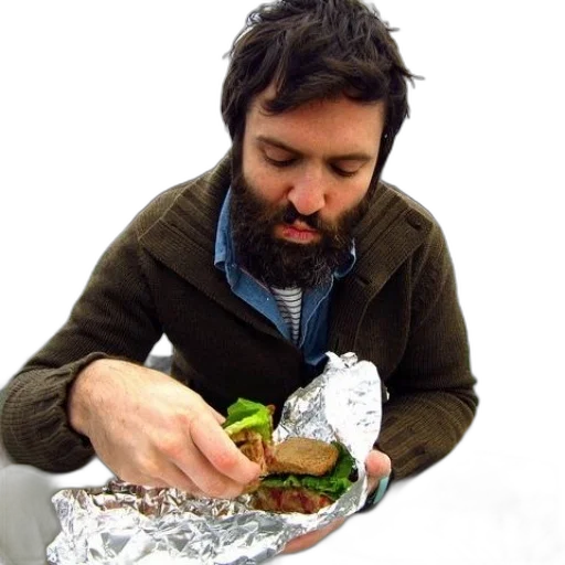 food, creature, face, jacket transparent PNG cut-out
