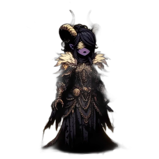 mask, staff, creature, crown transparent PNG cut-out