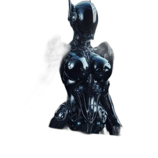 robot, dress, mask, creature transparent PNG cut-out