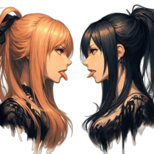 mask, hair, face, anime transparent PNG cut-out