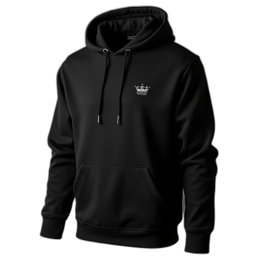 jacket, 3d render, dark, black transparent PNG cut-out