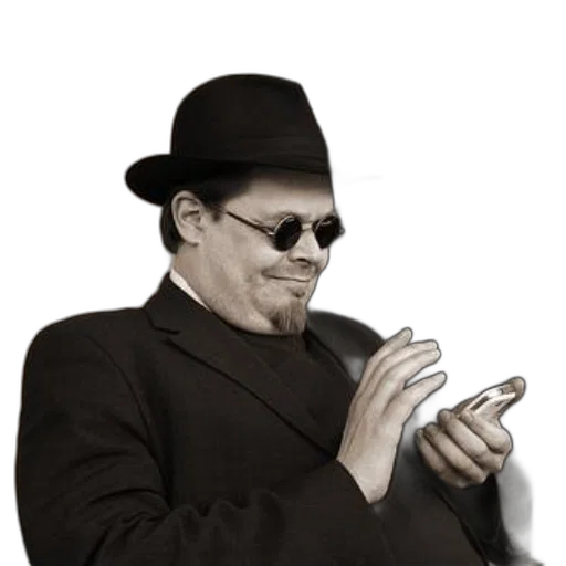 hat, staff, jacket, face transparent PNG cut-out