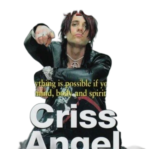 jacket, criss, angel, featured transparent PNG cut-out
