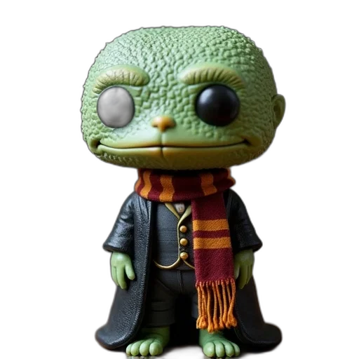dragon, creature, staff, figurine transparent PNG cut-out