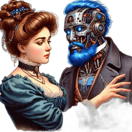 mask, robot, face, dress transparent PNG cut-out