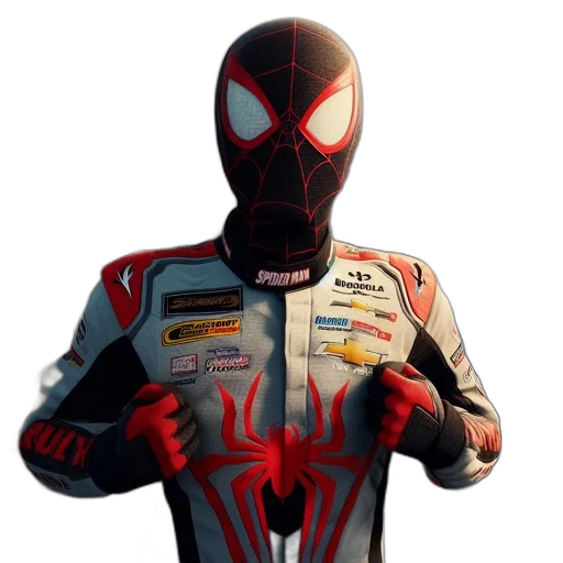 mask, jacket, concept art, 3d render transparent PNG cut-out