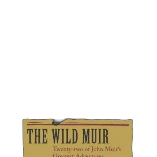 wild, muir, twenty-two, john transparent PNG cut-out