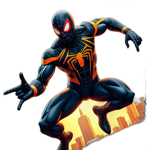 comic book art, concept art, 3d render, pixel art transparent PNG cut-out
