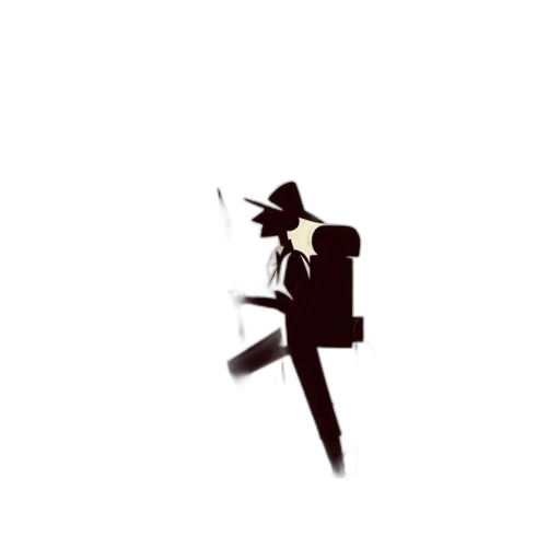 staff, umbrella, hat, weapon transparent PNG cut-out