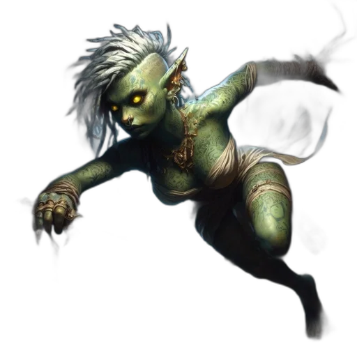 creature, staff, dragon, mask transparent PNG cut-out