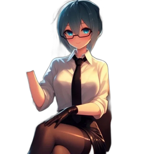 staff, dress, robot, face transparent PNG cut-out