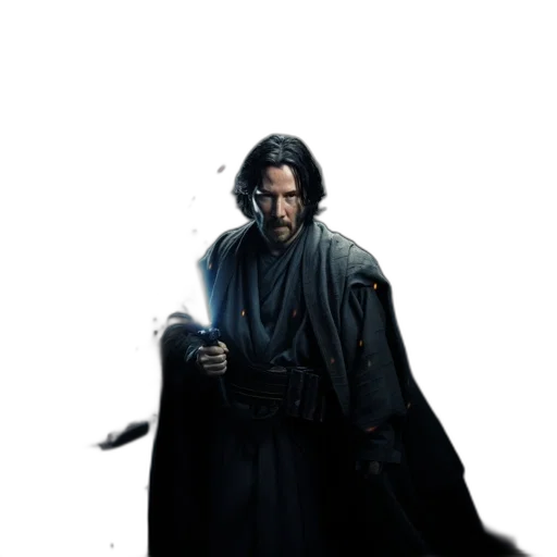 staff, sword, weapon, jacket transparent PNG cut-out