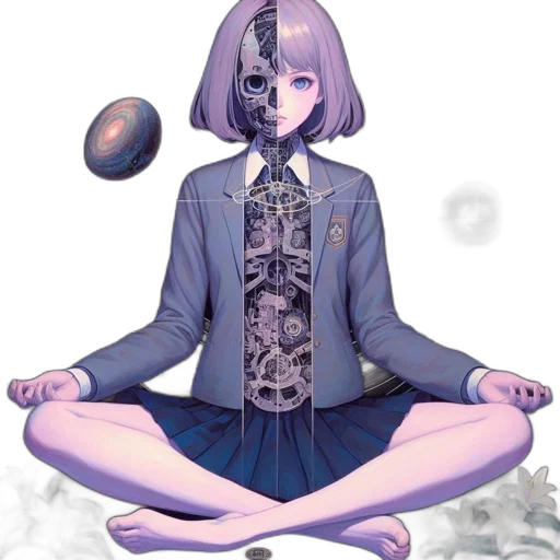 staff, robot, dress, jacket transparent PNG cut-out