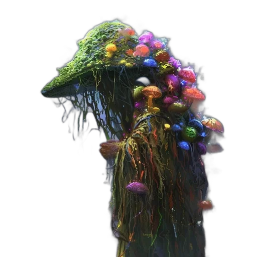 hair, creature, animal, staff transparent PNG cut-out