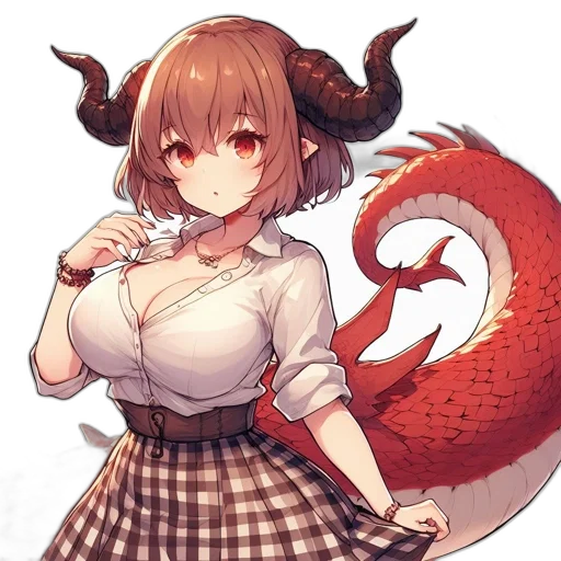 dragon, creature, animal, staff transparent PNG cut-out