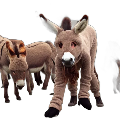 animal, creature, 3d render, concept art transparent PNG cut-out