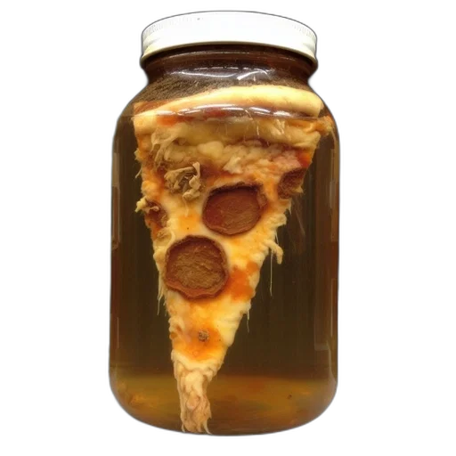 food, bottle, 3d render, photorealistic transparent PNG cut-out