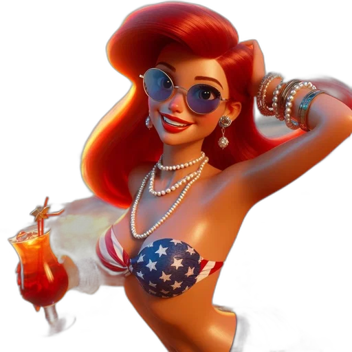cartoon, concept art, comic book art, 3d render transparent PNG cut-out