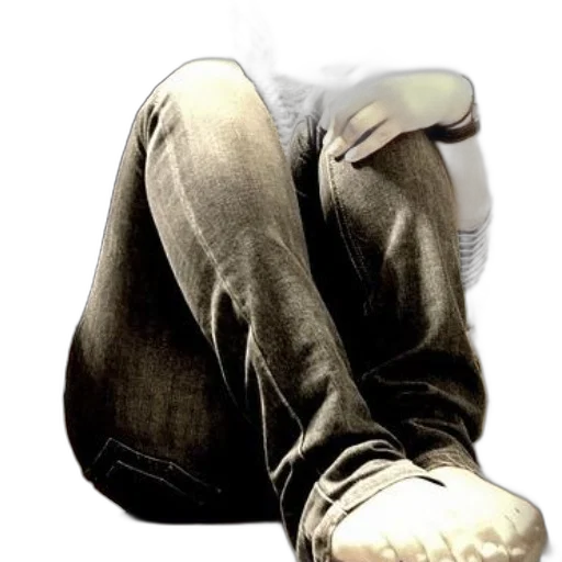 jacket, shoes, face, staff transparent PNG cut-out
