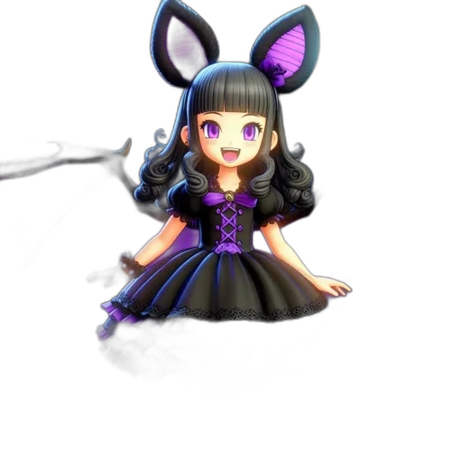 staff, dress, creature, animal transparent PNG cut-out