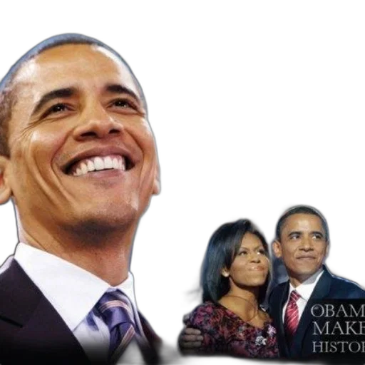 poster, featuring, barack, obama transparent PNG cut-out