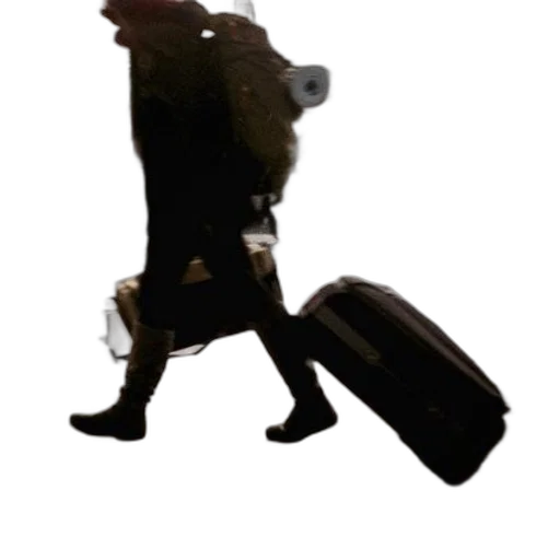 staff, jacket, weapon, robot transparent PNG cut-out