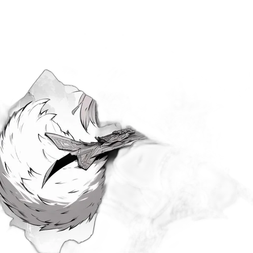 dragon, mask, weapon, creature transparent PNG cut-out