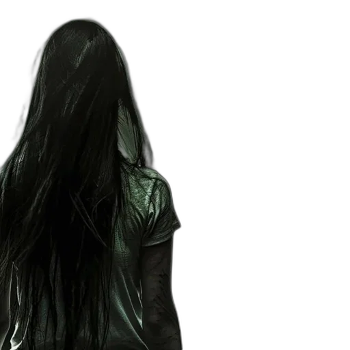 jacket, hair, dress, mask transparent PNG cut-out