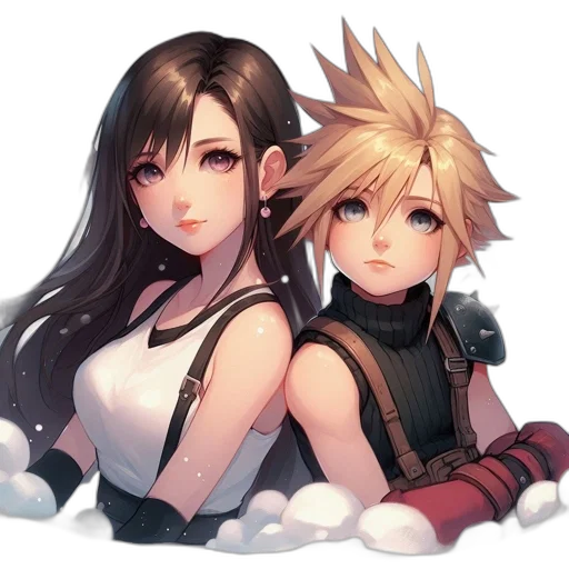 fantasy art, concept art, pixel art, anime transparent PNG cut-out