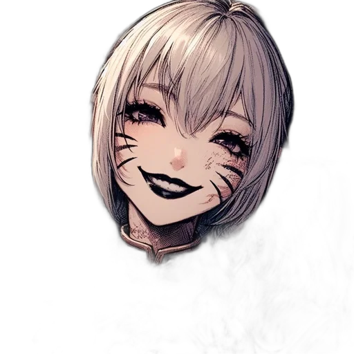 mask, face, creature, staff transparent PNG cut-out