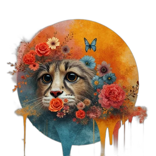 mask, umbrella, animal, face transparent PNG cut-out