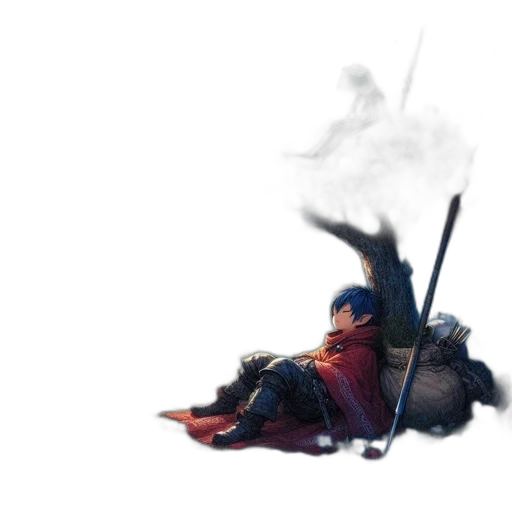 sword, dragon, weapon, staff transparent PNG cut-out