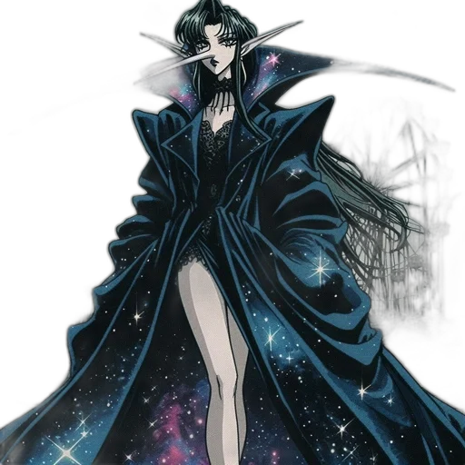 dress, staff, concept art, fantasy art transparent PNG cut-out
