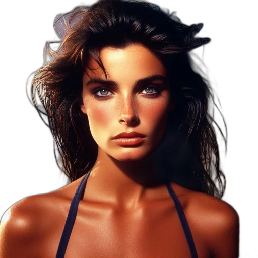face, hair, jewelry, dress transparent PNG cut-out