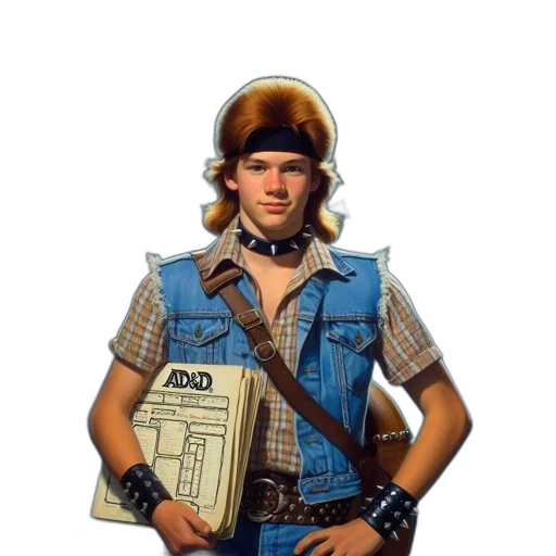 staff, jacket, robot, weapon transparent PNG cut-out