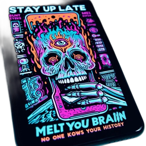 cyberpunk, neon lights, neon, vibrant transparent PNG cut-out