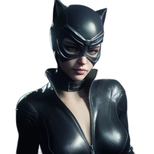 mask, comic book art, concept art, 3d render transparent PNG cut-out