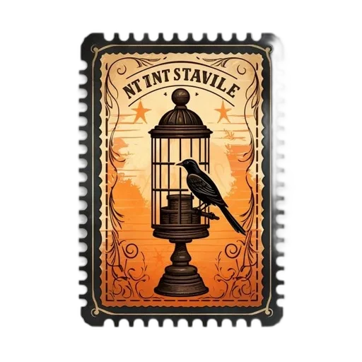 stamp, features, int, stavil transparent PNG cut-out