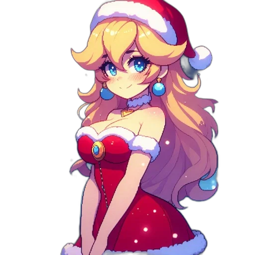 dress, crown, pixel art, concept art transparent PNG cut-out
