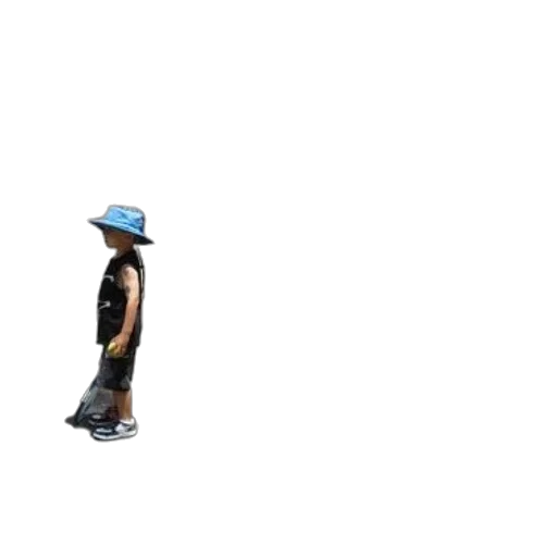 hat, staff, robot, creature transparent PNG cut-out