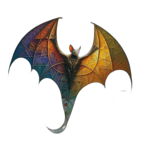 dragon, creature, umbrella, fantasy art transparent PNG cut-out